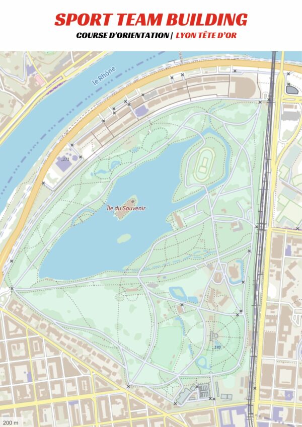 course orientation lyon tete d'or