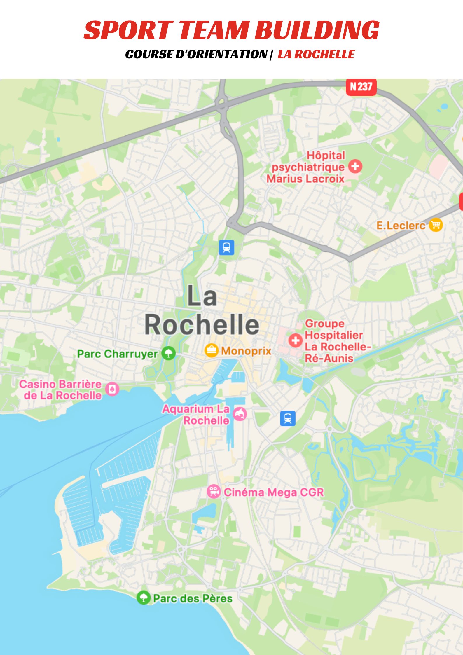 Course d'orientation et chasse aux trésors à La Rochelle en entreprise ou entre amis. Course d'orientation et chasse aux trésors à La Rochelle en entreprise ou entre amis.