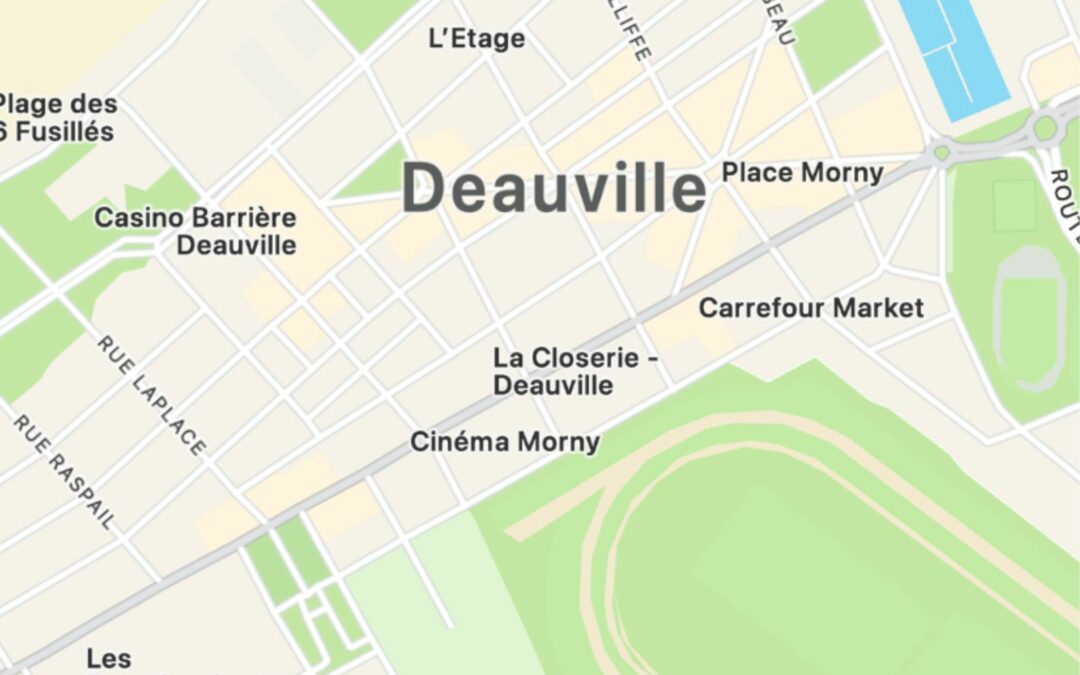 Course d’orientation à Deauville