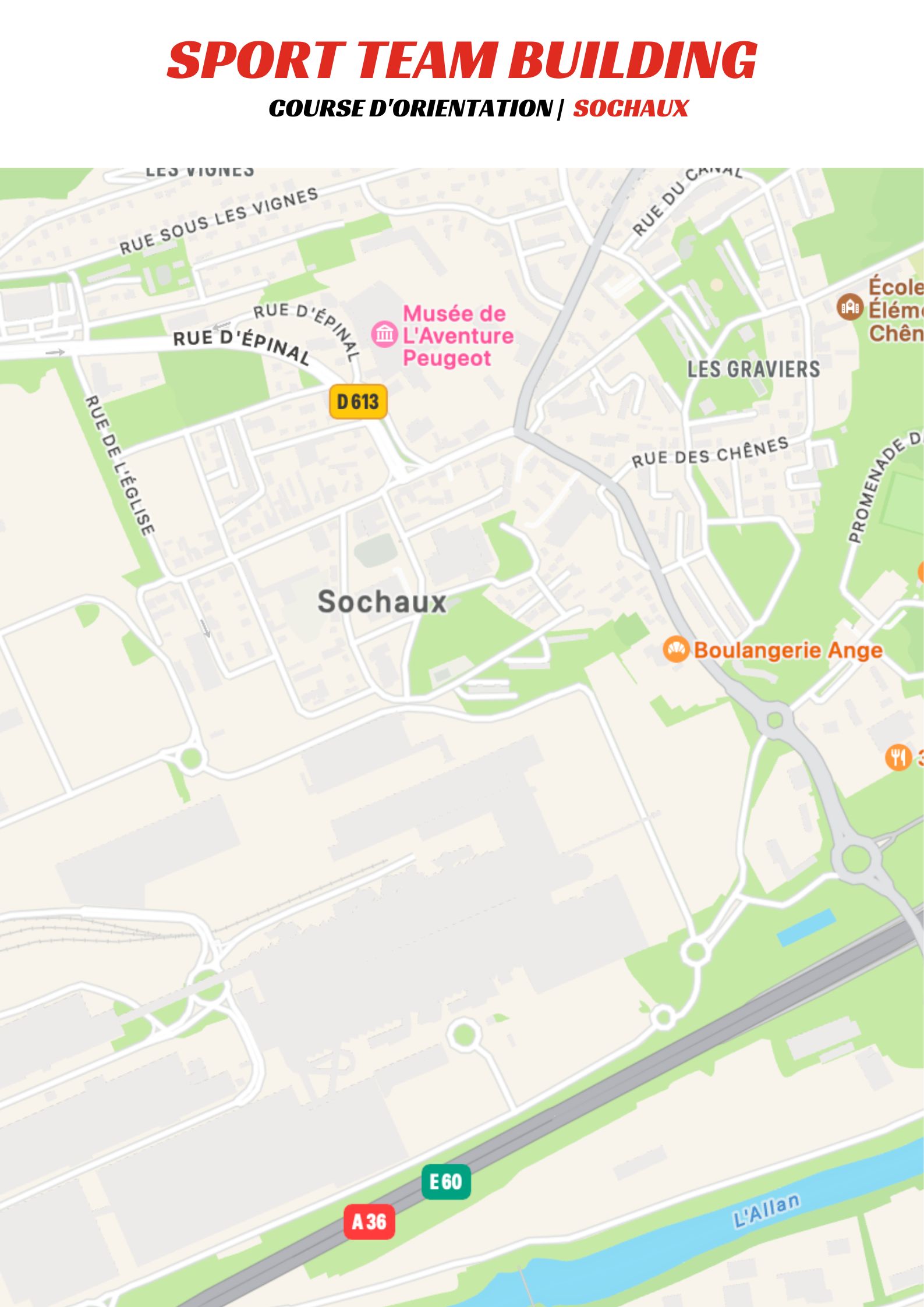 Course d'orientation et chasses aux trésors à sochaux pour entreprise et amis Course d'orientation et chasses aux trésors à sochaux pour entreprise et amis