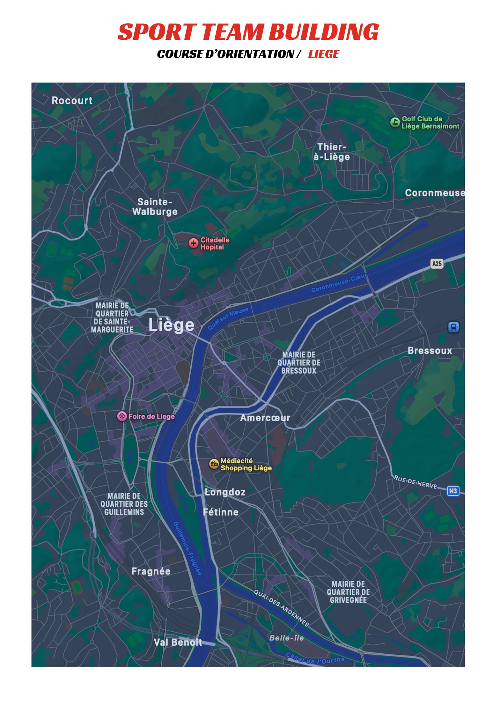 COURSE ORIENTATION A LIEGES