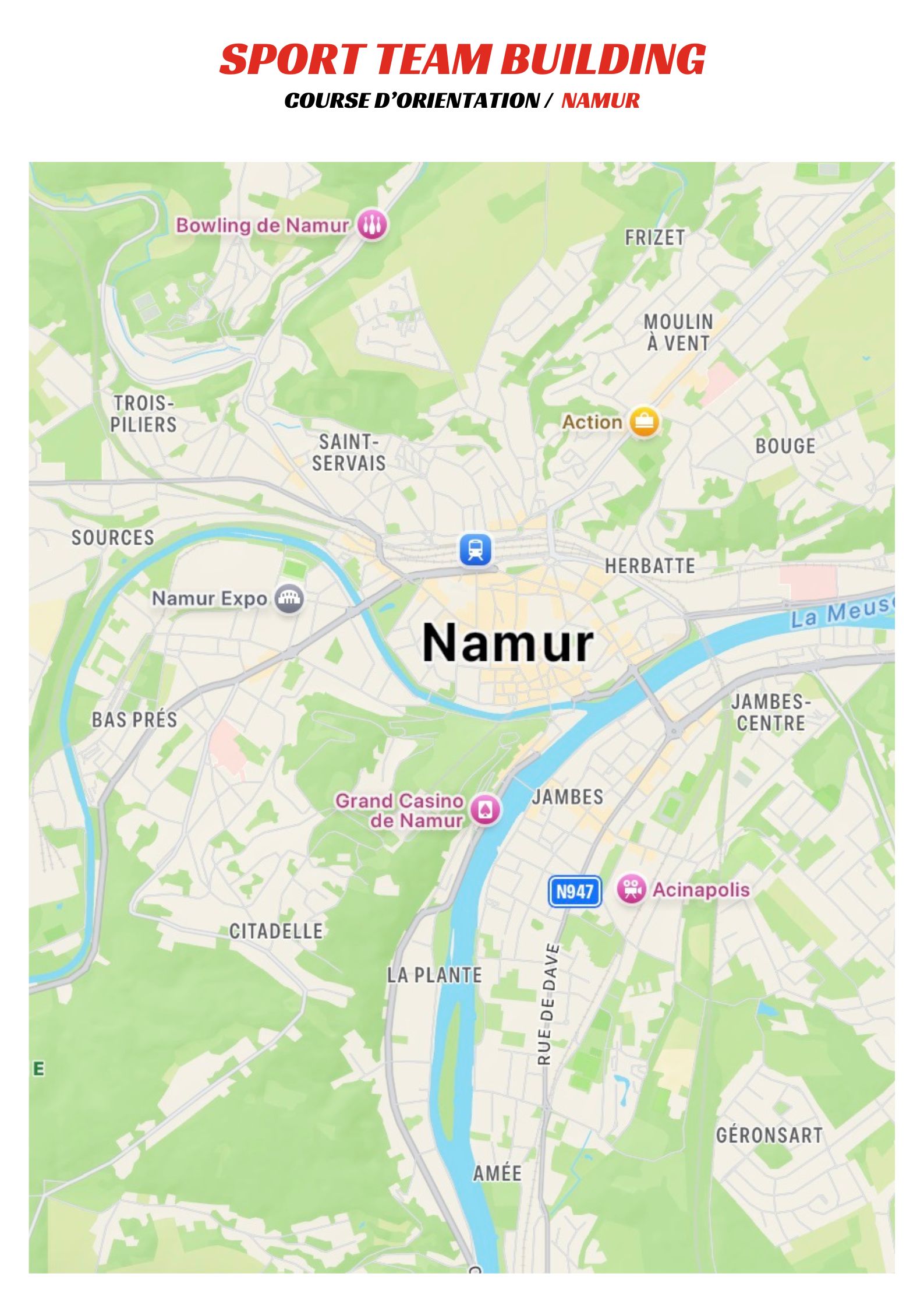 Course d'orientation Strasbourg