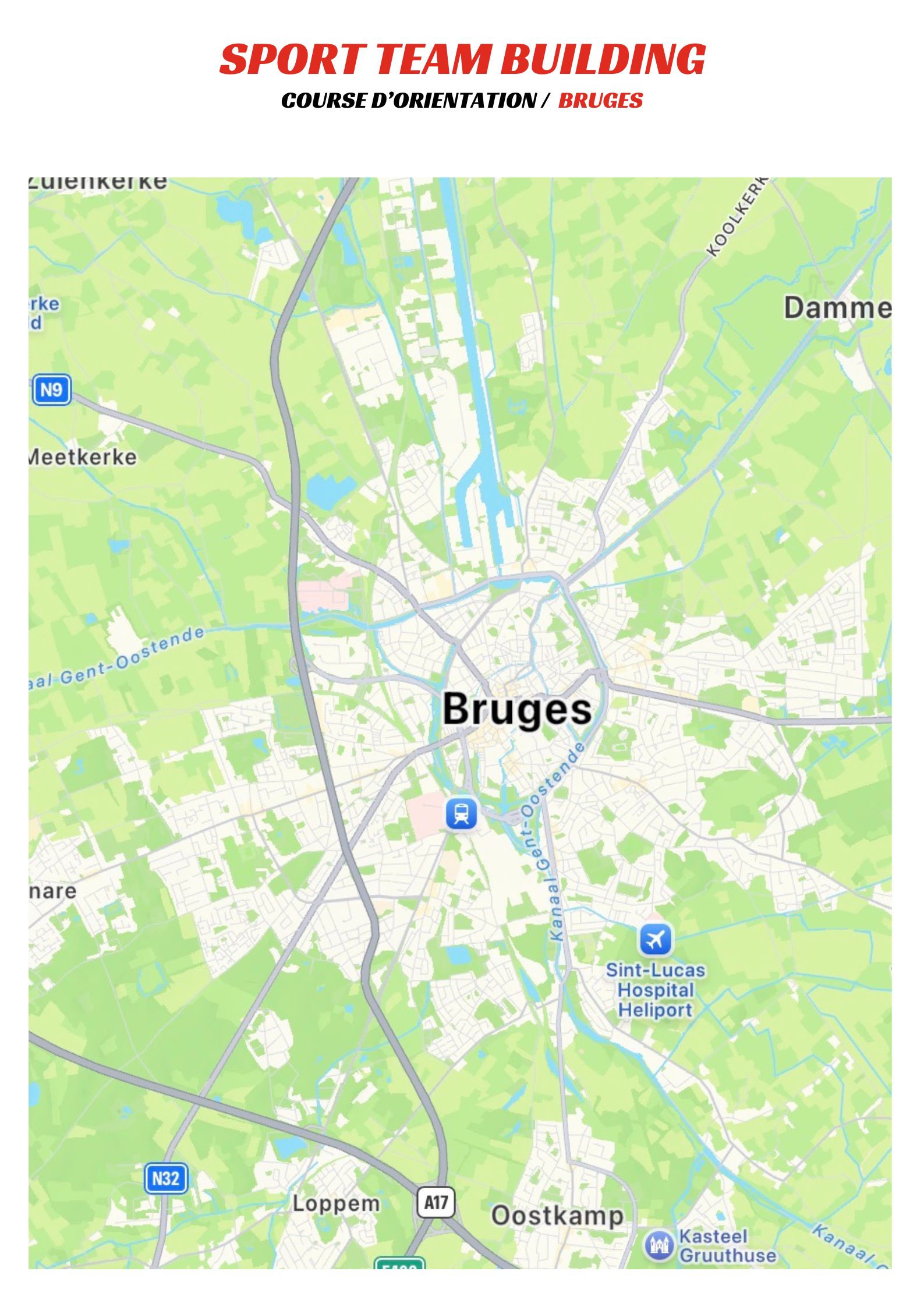 Course d'orientation Strasbourg