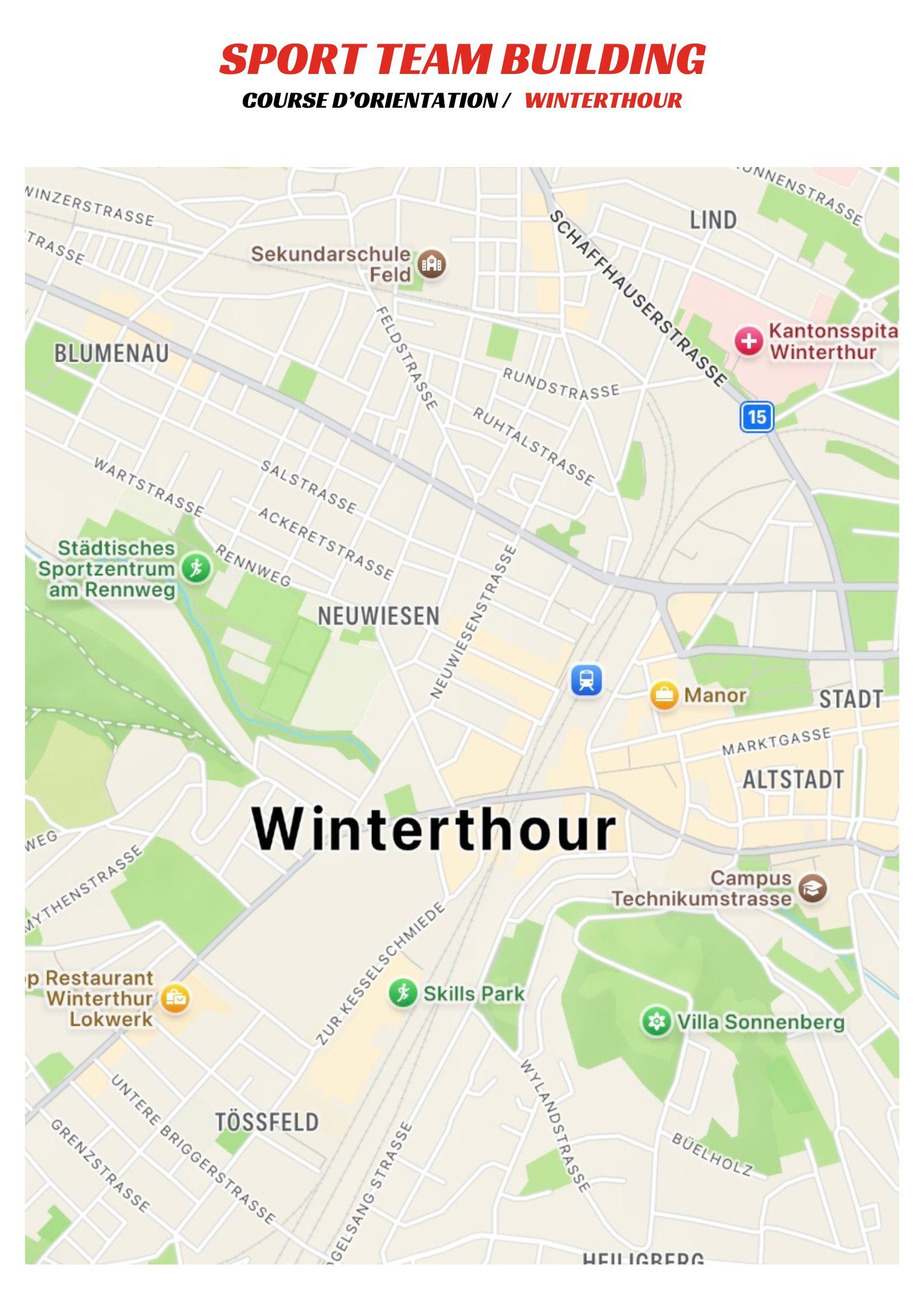 Course d'orientation Strasbourg